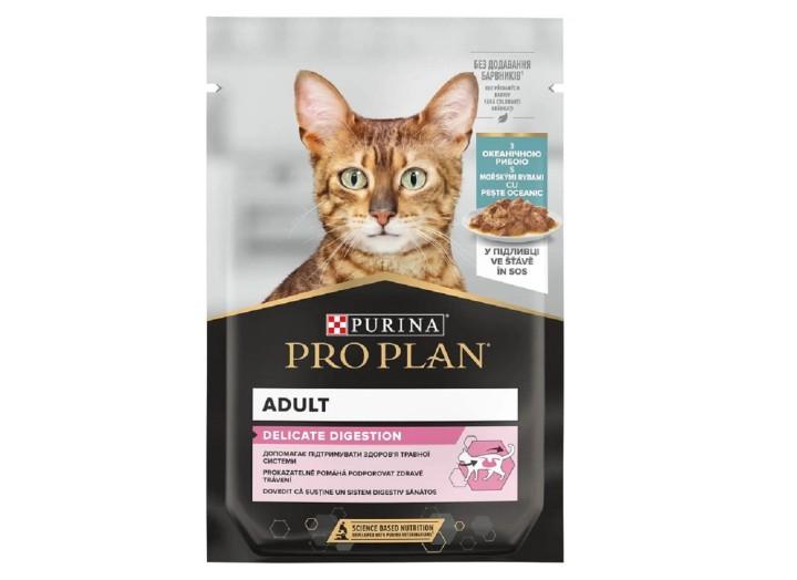 Purina Pro Plan Delicate NutriSavour кусочки с рыбой для кошек 26*85 г Purina Pro Plan Delicate NutriSavour кусочки с рыбой для кошек 26*85 г