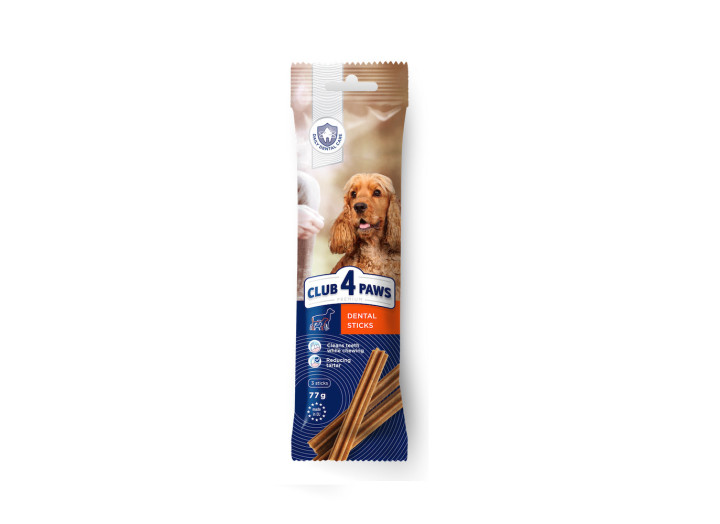 Клуб 4 Лапи Premium Dental Sticks для собак середніх порід 77 г