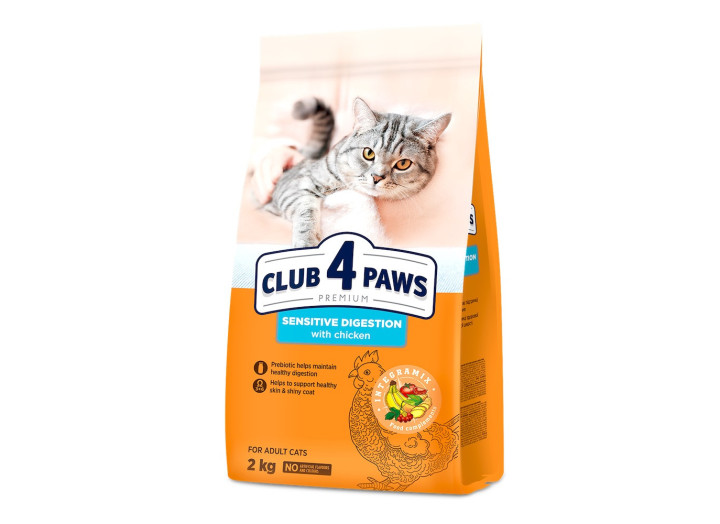 Клуб 4 Лапи Premium Sensitive Digestion для котів 2 кг