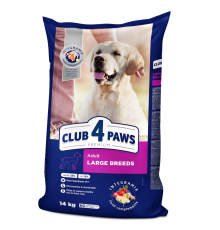 Клуб 4 Лапи Premium Large для собак великих порід із куркою 14 кг