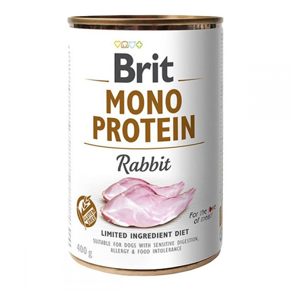 Brit Mono Protein Dog із кроликом 400 г