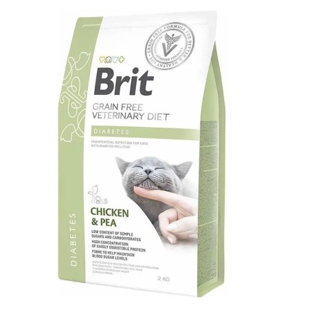 Brit VD Cat Diabetes для кішок з куркою 2 кг