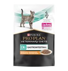 Purina Veterinary Diets EN Gastrointestinal Feline в подливке с курицей для кошек 10х80 г