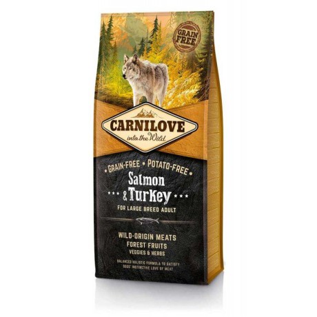 Carnilove Large Breed Salmon Turkey для собак великих порід з лососем 12 кг