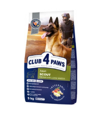 Клуб 4 Лапи Premium Scout для собак середніх та великих порід 5 кг