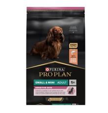 Purina Pro Plan Dog Adult Small & Mini Sensitive Skin для собак с лососем 700 г