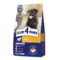 Клуб 4 Лапи Premium Light для собак з індичкою 5 кг