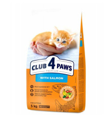 Клуб 4 Лапи Premium Kitten Salmon для кошенят з лососем 5 кг