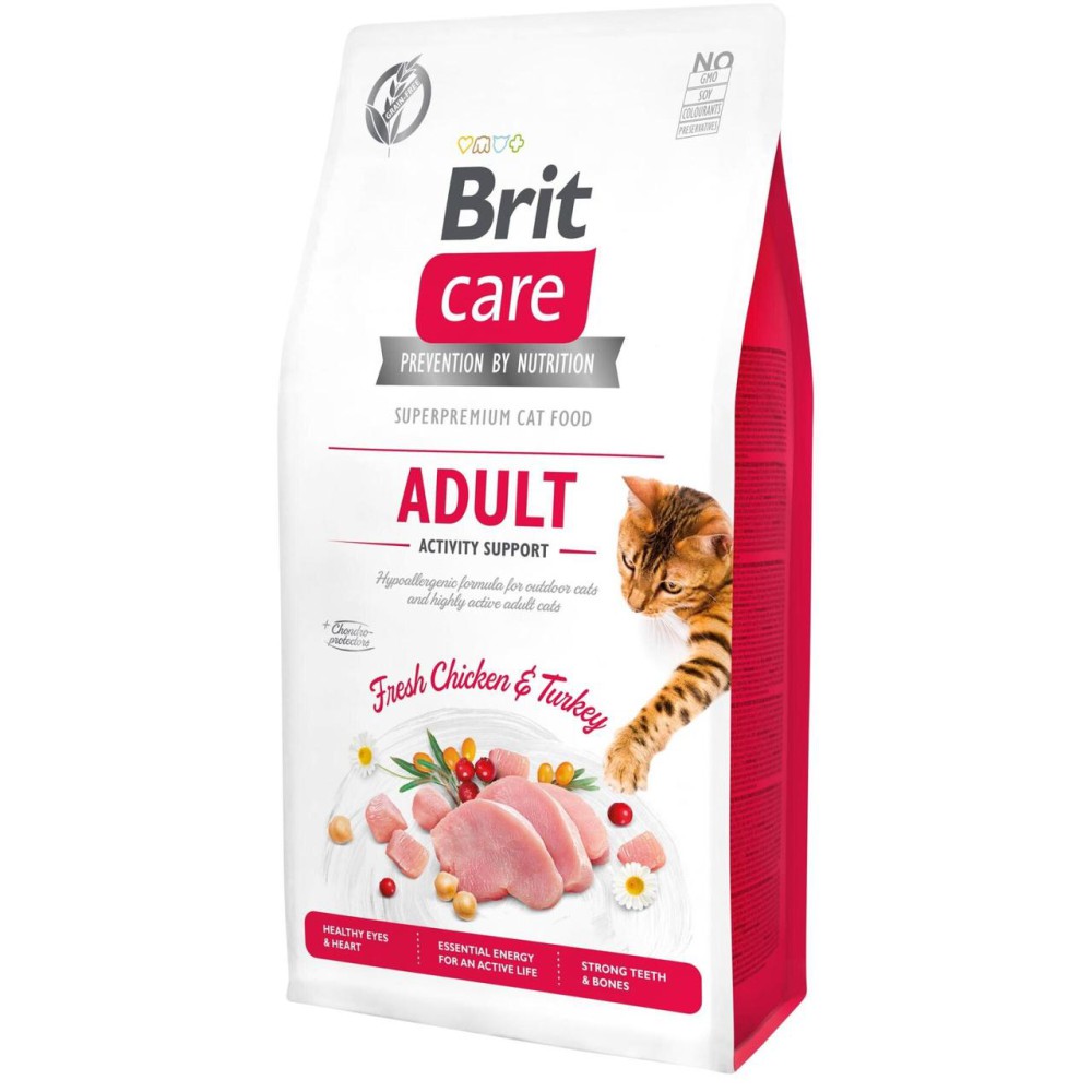 Brit Care GF Activity Support для котів з куркою 7 кг