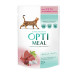 Optimeal Veal in Cranberry з телятиною в журавлинному соусі для котів 12х85 г