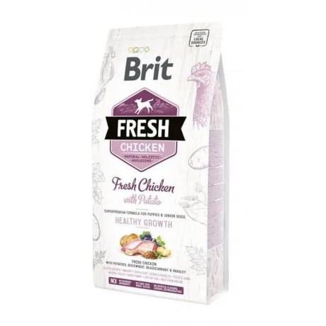 Brit Fresh Chicken Potato Puppy для цуценят з куркою 2.5 кг