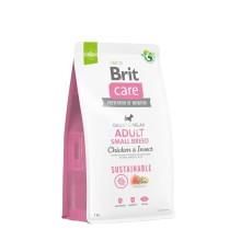 Brit Care Sustainable Adult Small Breed Chicken and Insect с курицей 7 кг фото