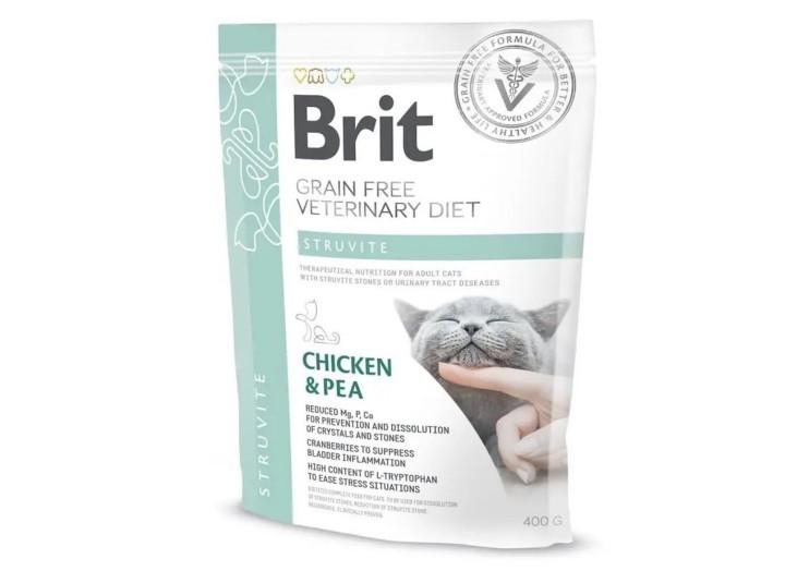 Brit VD Cat Struvite для кішок з куркою 400 г Brit VD Cat Struvite для кішок з куркою 400 г