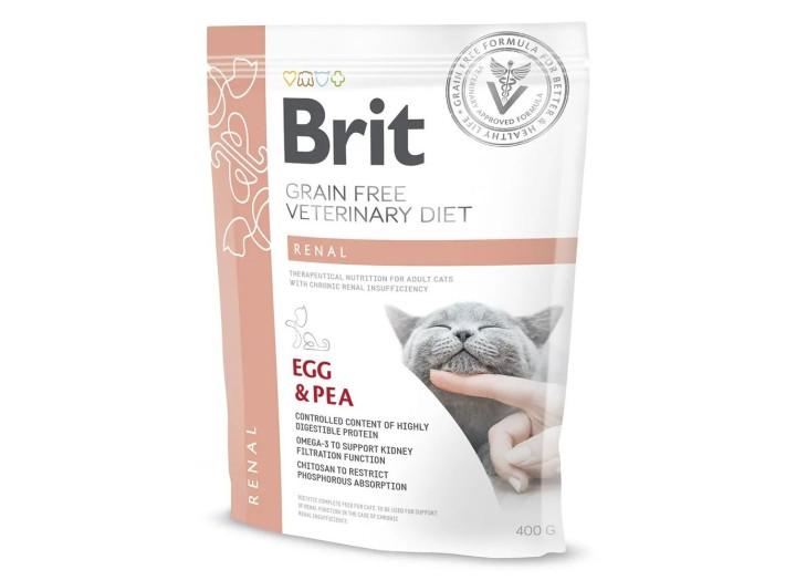 Brit VD Cat Renal для кішок з нирковою недостатністю 400 г Brit VD Cat Renal для кішок з нирковою недостатністю 400 г