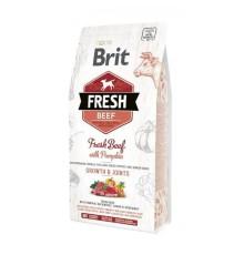 Brit Fresh Beef Pumpkin Puppy Large для щенков крупных пород с говядиной 2.5 кг фото