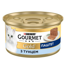 Gourmet Gold для кішок паштет з тунцем 85г*24шт