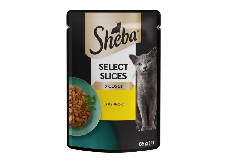 Sheba Slices для кошек с курицей в соусе 28х85 г Sheba Slices для кошек с курицей в соусе 28х85 г