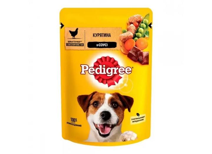 Pedigree Сhicken in sauce пауч для собак с курицей в соусе 24*100 г Pedigree Сhicken in sauce пауч для собак с курицей в соусе 24*100 г