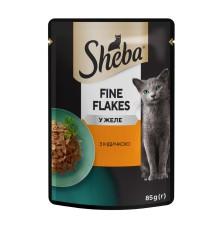 Sheba Slices для кошек с индейкой в желе 28х85 г фото