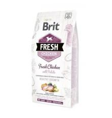 Brit Fresh Chicken Potato Puppy для щенков с курицей 12 кг фото