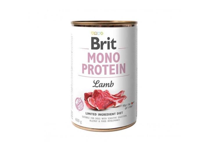 Влажный корм Brit Mono Protein Dog Lamb для собак с ягненком 400 г Влажный корм Brit Mono Protein Dog Lamb для собак с ягненком 400 г