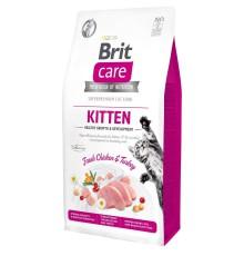 Brit Care GF Kitten для кошенят з куркою та індичкою 7 кг