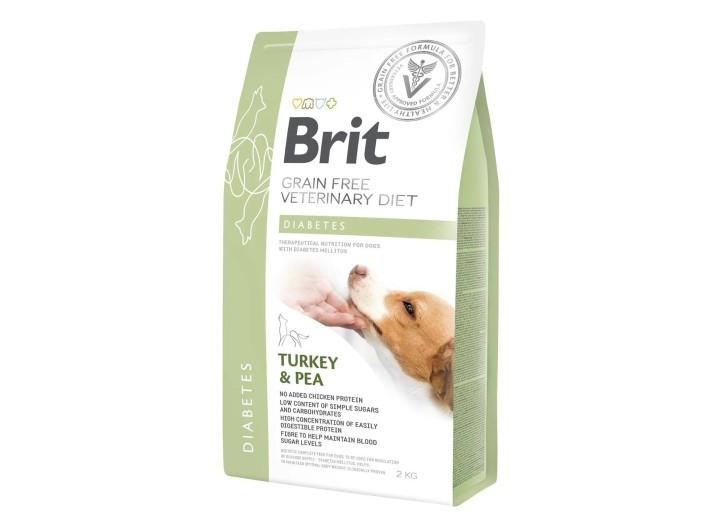 Brit VD Dog Diabets для собак з цукровим діабетом, індичкою та горохом 2 кг Brit VD Dog Diabets для собак з цукровим діабетом, індичкою та горохом 2 кг