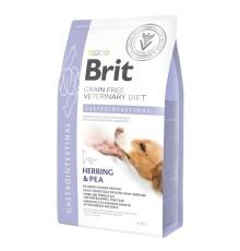 Brit VD Gastrointestinal Dog для собак с селедкой, лососем и горохом 2 кг фото