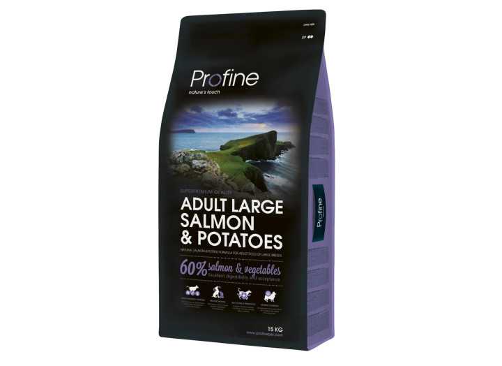 Profine Adult Large Breed Salmon для собак великих порід із лососем 15 кг