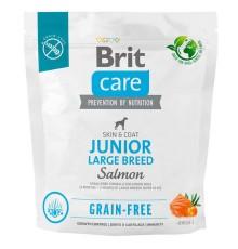 Brit Care GF Junior Large Breed Salmon та Potato для цуценят з лососем 1 кг