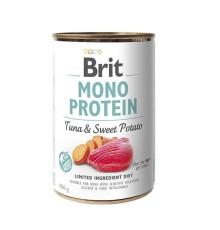 Влажный корм Brit Mono Protein Dog для собак с тунцом и картофелем 400 г фото
