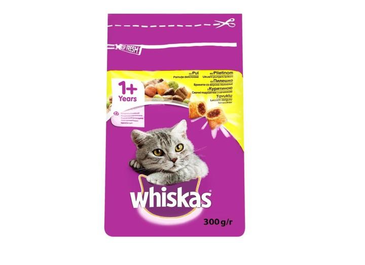 Whiskas для кошек с курицей 300 г Whiskas для кошек с курицей 300 г