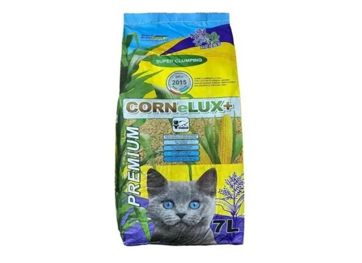 Гігієнічний кукурудзяний наповнювач "Comfy Cornelius" 7л/3,8 кг Гігієнічний кукурудзяний наповнювач "Comfy Cornelius" 7л/3,8 кг