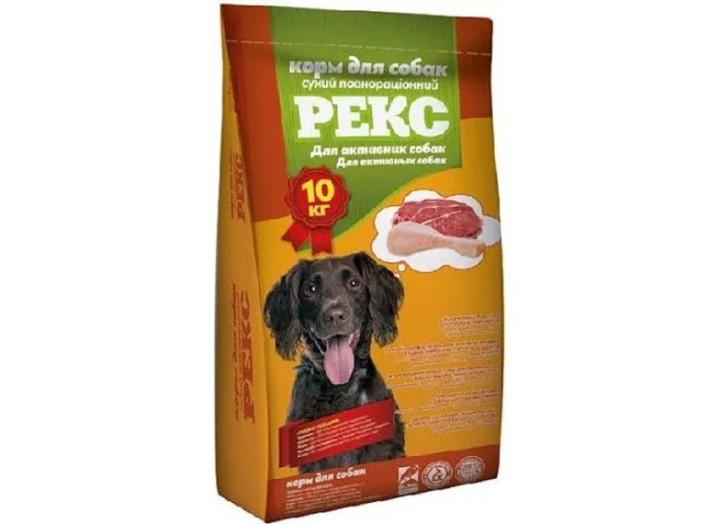 Рекс Актив для собак всех пород 10 кг Рекс Актив для собак всех пород 10 кг