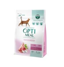 Optimeal Lamb Sensitive для кошек с чувствительным пищеварением, с ягненком 200 г фото