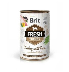 Brit Fresh Turkey Peas с индейкой и горошком 400 г