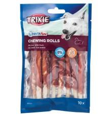 Лакомство для собак Trixie DENTAfun Палочка для чистки зубов, утка, 12 см, 10 шт., 80 г (31371)