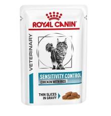 Royal Canin Sensitivity Control Pouches для кошек при пищевых аллергиях 12х85 г фото