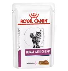 Royal Canin Renal Chicken для кошек 12х85 г фото