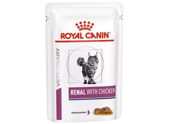 Royal Canin Renal Chicken для кошек 12х85 г Royal Canin Renal Chicken для кошек 12х85 г