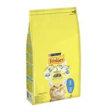 Purina Friskies для кошек с лососем и овощами 10 кг