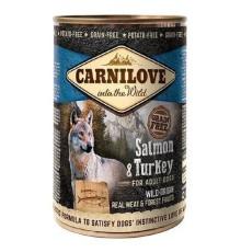 Влажный корм Carnilove Salmon Turkey для собак с лососем и индейкой 400 г (100132) фото