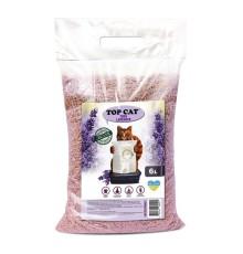 Наполнитель для кошачьего туалета Top Cat Tofu соевый с ароматом лаванды 6 л фото