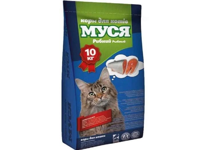 Муся Риба для котів 10 кг Муся Риба для котів 10 кг
