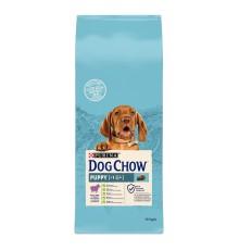 Dog Chow Puppy Lamb для щенков с ягненком 14 кг