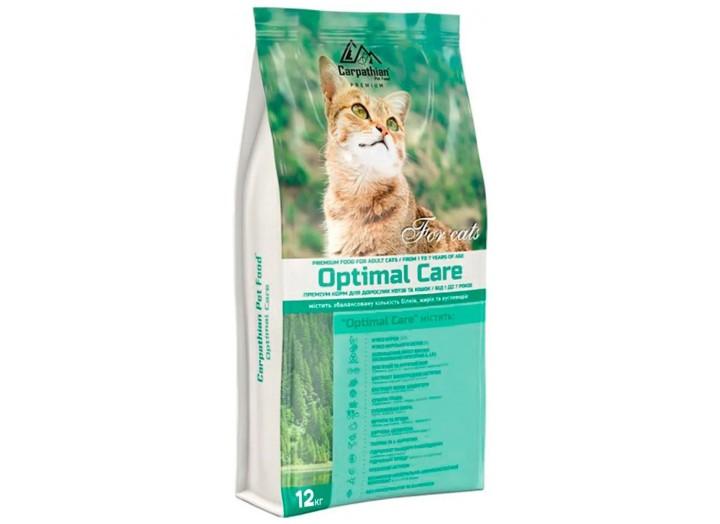 Carpathian Pet Food Optimal Care для взрослых кошек с курицей и морским окунем 12 кг Carpathian Pet Food Optimal Care для взрослых кошек с курицей и морским окунем 12 кг