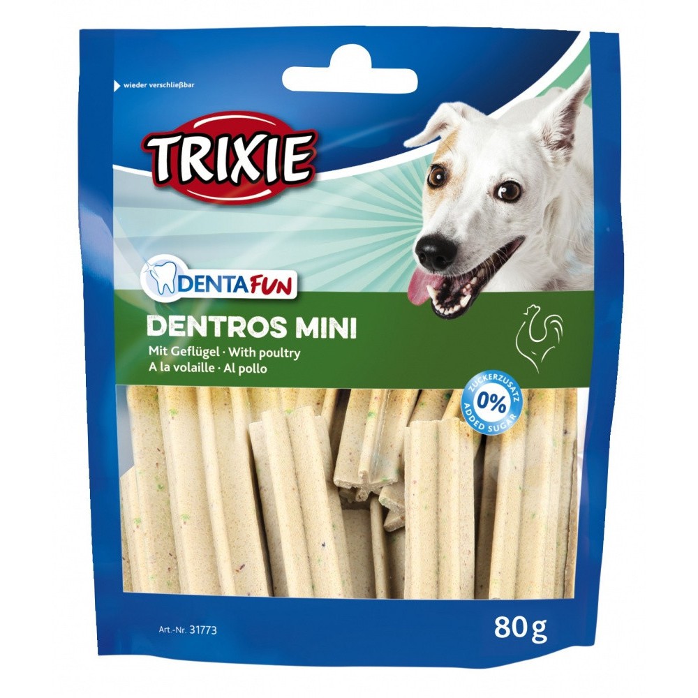 Ласощі Trixie Dentros Mini для собак жувальні, з куркою, 60 г (31773)