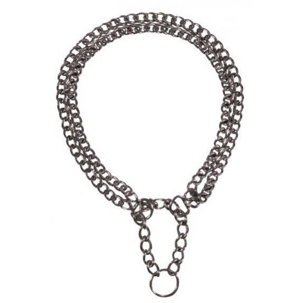Нашийник Trixie Semi-Choke Chain для собак дворядний хромований 2 мм, 40 см