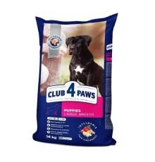 Клуб 4 Лапы Premium Puppies Large для щенков крупных пород с курицей 14 кг фото