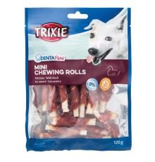 Лакомство для собак Trixie DENTAfun Палочка для чистки зубов, утка, 6 см, 120 г (31347)